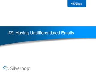 Email Marketing Mistakes