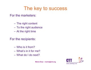 Email Newsletters Workshop   Lvsc 2008 Read Only