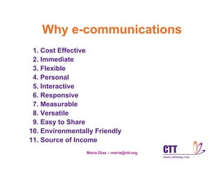 Email Newsletters Workshop   Lvsc 2008 Read Only