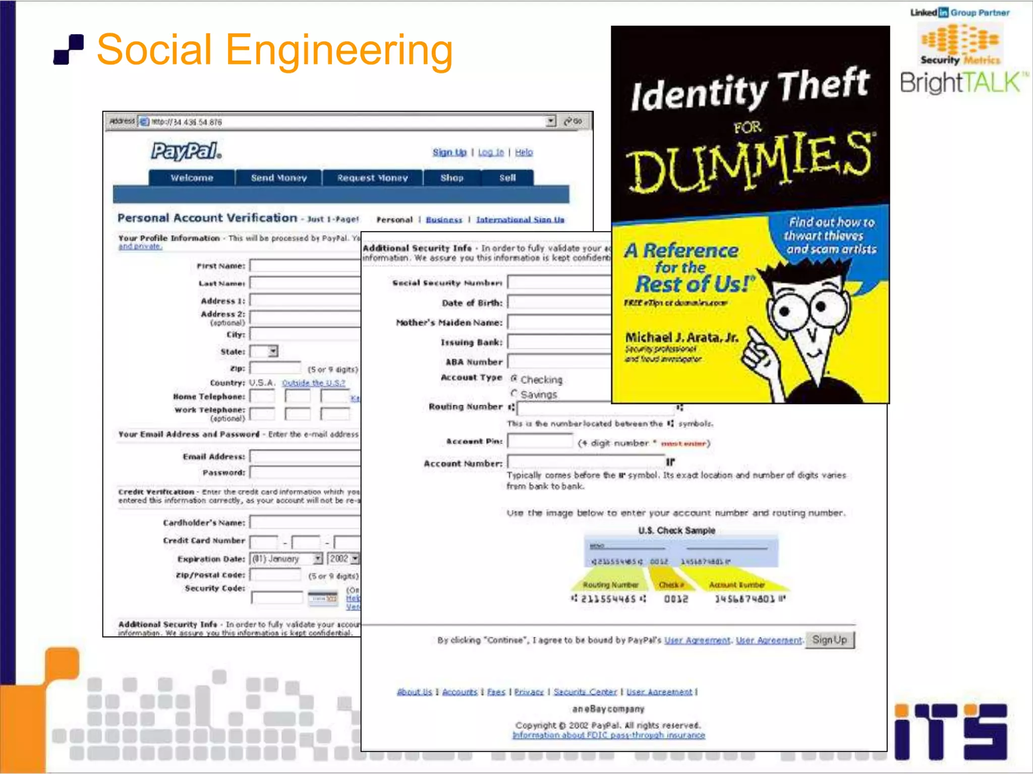 Social Engineering
 