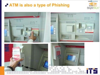 ATM is also a type of Phishing
 