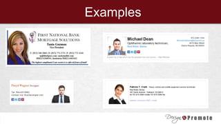 Email Signatures For Business | PDF