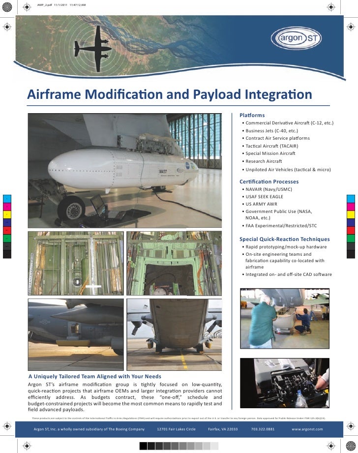 Aircraft Modification Services