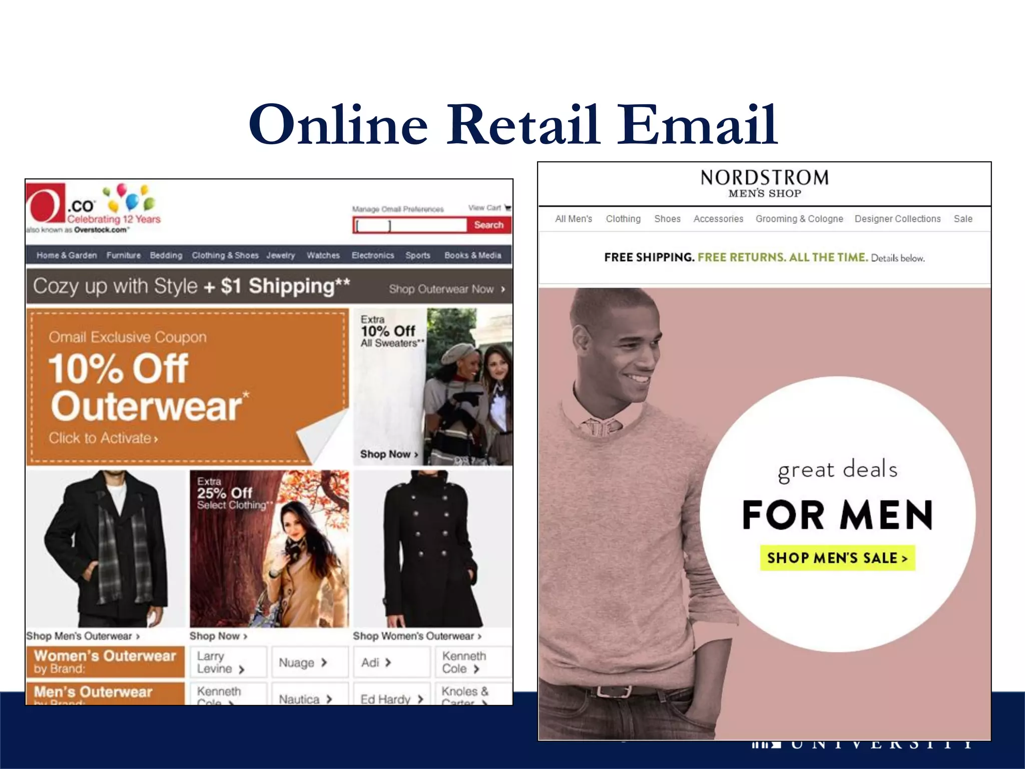 Online Retail Email
 