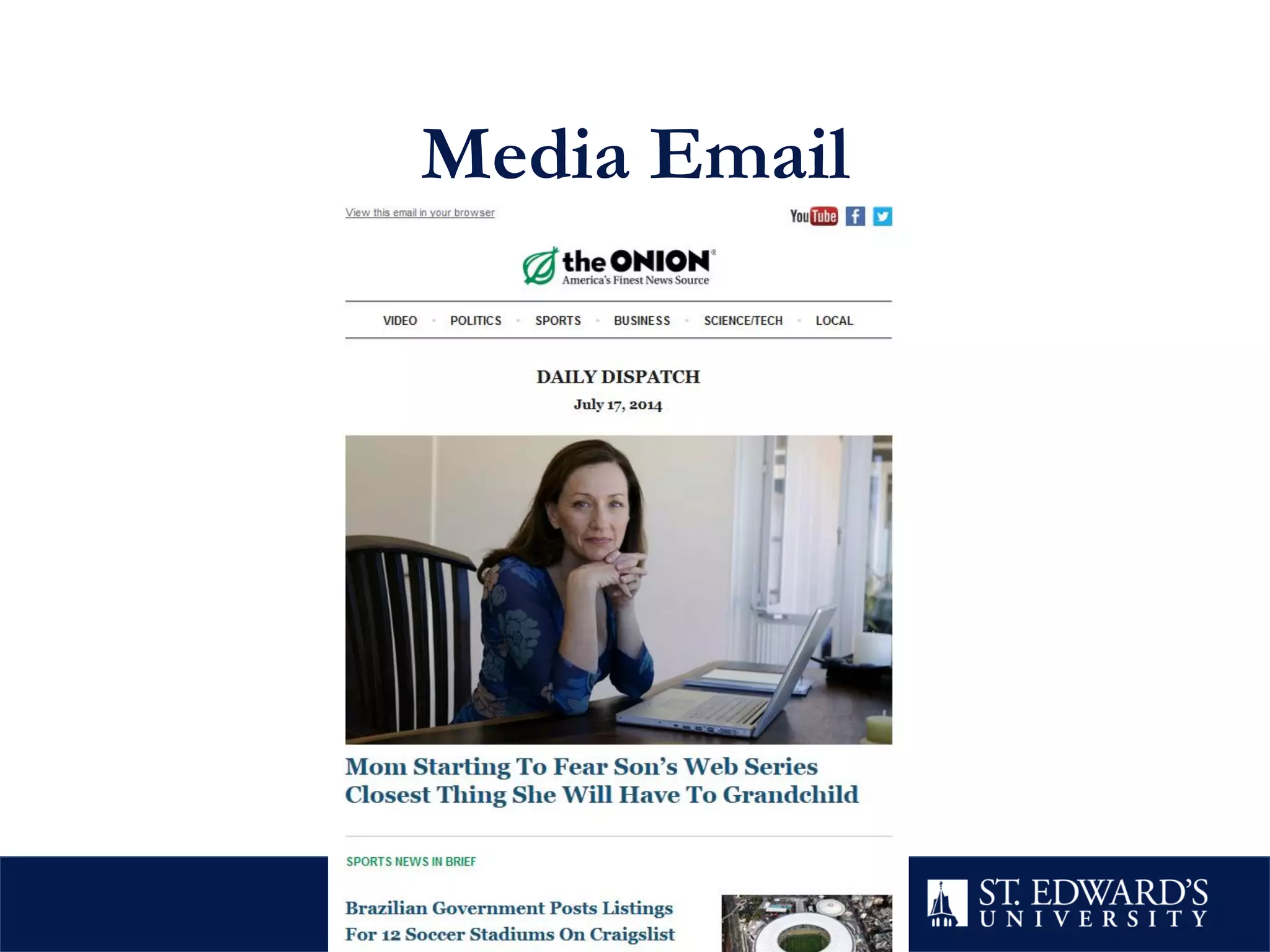 Media Email
 