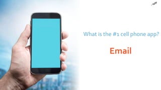 Email
What is the #1 cell phone app?
 