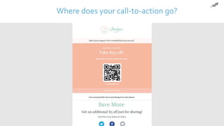 © 2017 Constant Contact, Inc
Where does your call-to-action go?
 