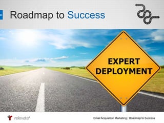 Roadmap to Success 
Email Acquisition Marketing | Roadmap to Success 
 