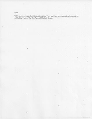 Email chain on Laura Thielen