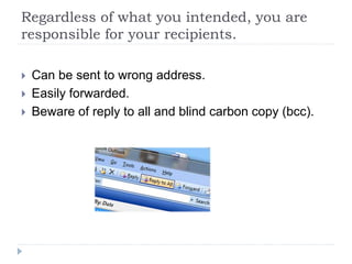 Email Etiquette: Keep it Professional and Positive | PPTX