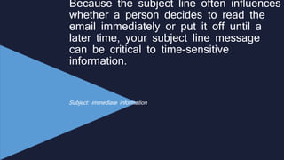 Email Etiquette Tips For Professionals | PPTX
