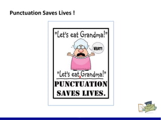 Punctuation Saves Lives !
14
 