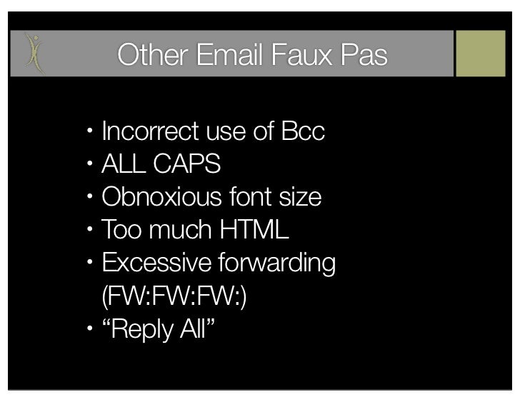Email Examples Using Pas Email faux pas - siammumu