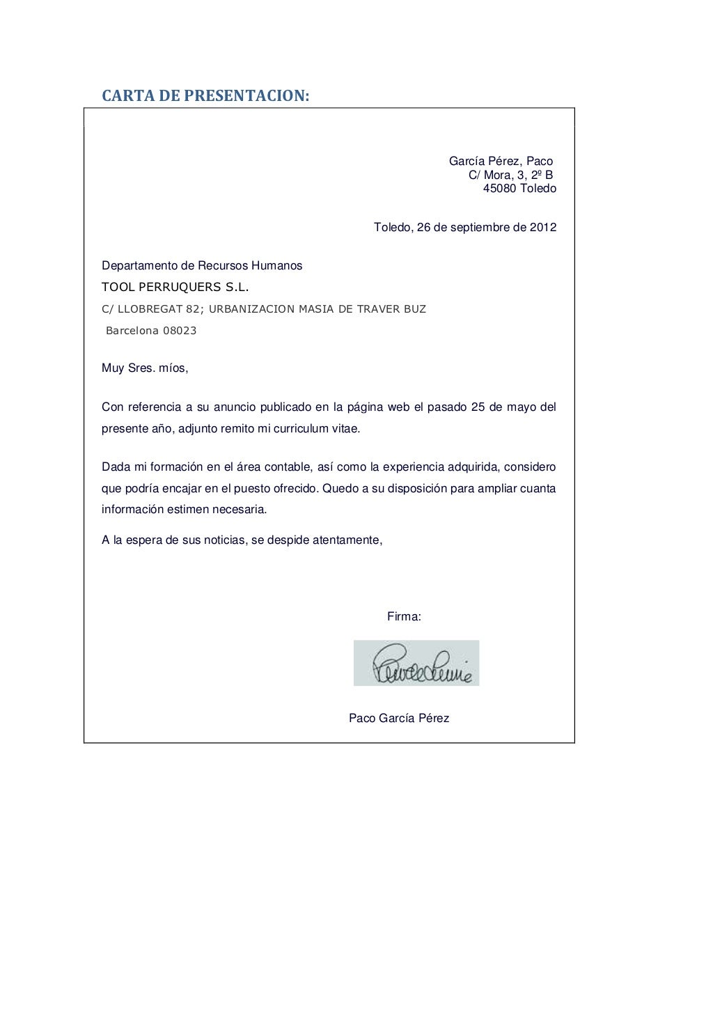 Modelo De Email Formal