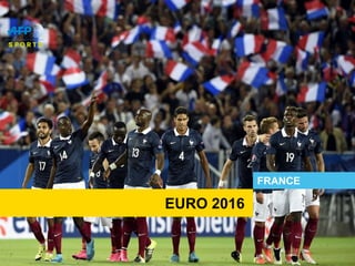 EURO 2016
FRANCE
 