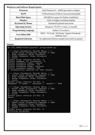 PRACTICAL RECORD FORMAT FOR TSUDENTS XI AND XII | PDF
