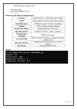 PRACTICAL RECORD FORMAT FOR TSUDENTS XI AND XII | PDF