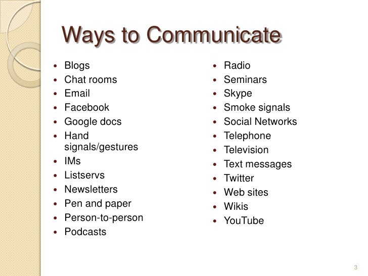 Email Is So Old School