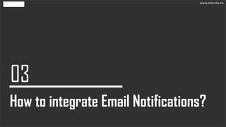 How to integrate Email Notifications?
www.edureka.co