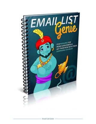 Email List Genie
 
