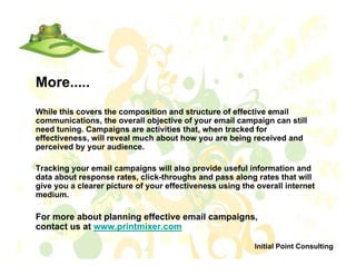 Email Techniques 101