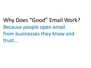 As part of an integrated marketing strategyTop Interest Areas for Permission e-Mail Users in the USSpecials/offers from online merchants