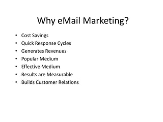 Drive immediate sales