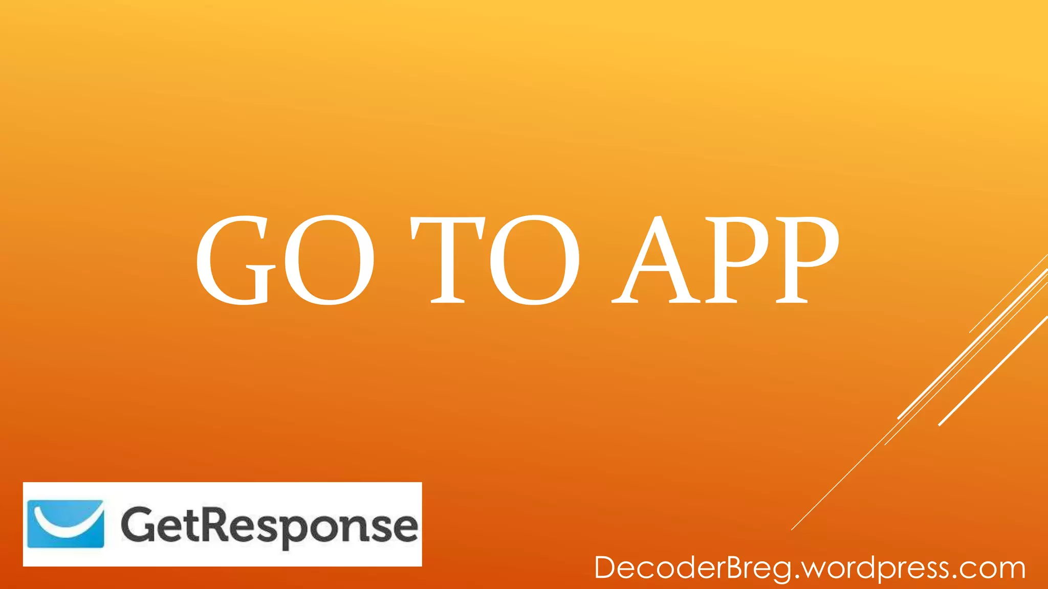 GO TO APP
DecoderBreg.wordpress.com
 