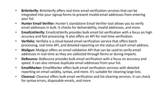 Email marketing | PPTX
