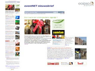 eventNET nieuwsbrief 