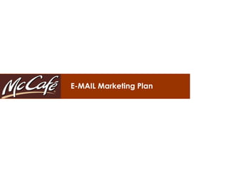 E-MAIL Marketing Plan 