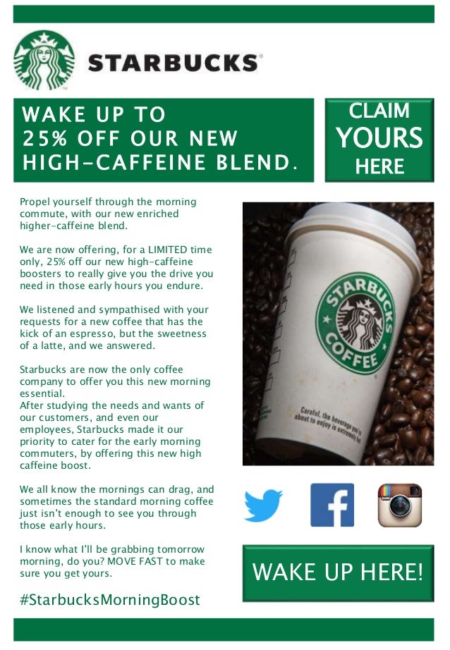 starbucks marketing