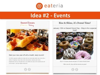 Idea #2 - Events
 