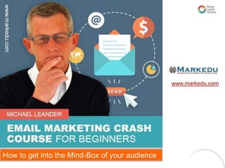 How to get into the Mind-Box of your audience
www.markedu.com
 