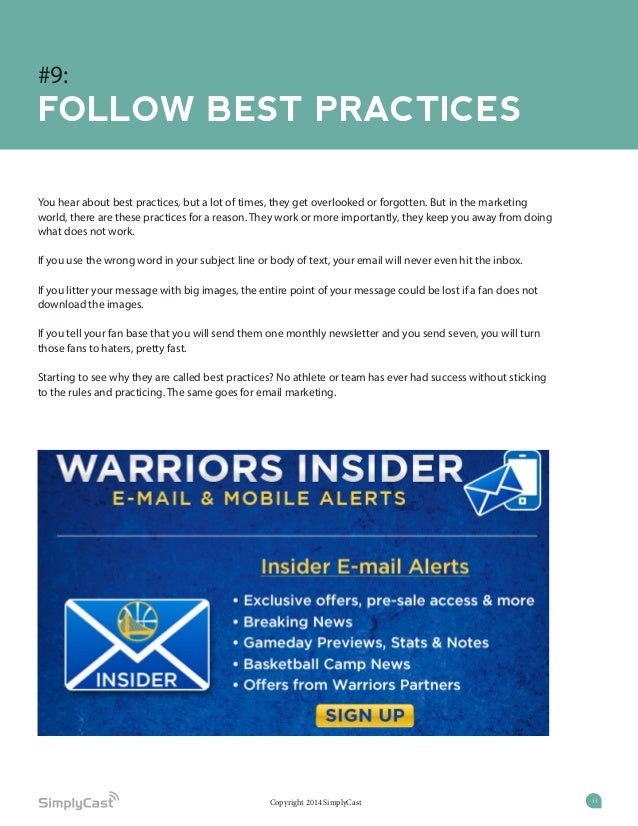 Email Marketing For Sports Teams