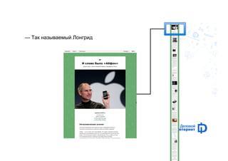 — Так называемый Лонгрид 
 