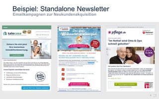 Beispiel: Standalone Newsletter
8
 