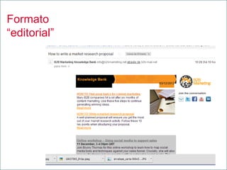 Formato
“editorial”
 