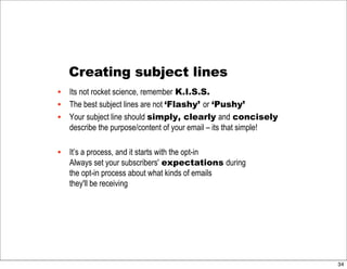 Email Marketing Presentation