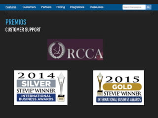 PREMIOS
CUSTOMER SUPPORT
 
