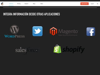 INTEGRA INFORMACIÓN DESDE OTRAS APLICACIONES
 