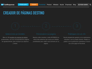 CREADOR DE PÁGINAS DESTINO
 