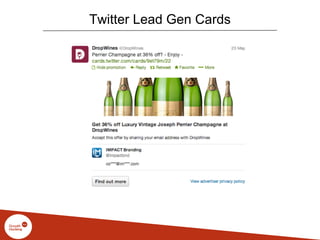Twitter Lead Gen Cards
 