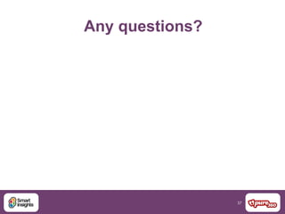 37
Any questions?
 
