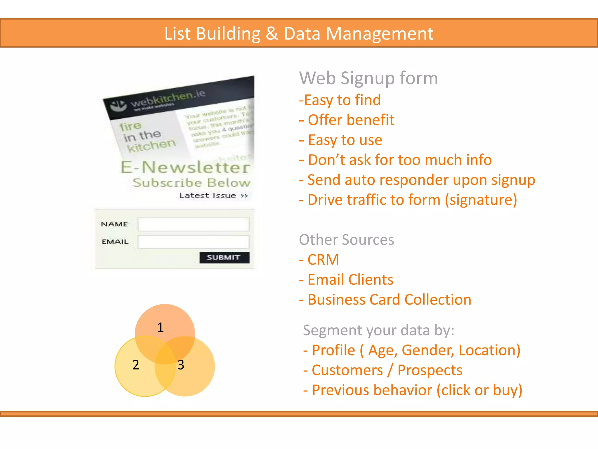  This is not a sales pitch