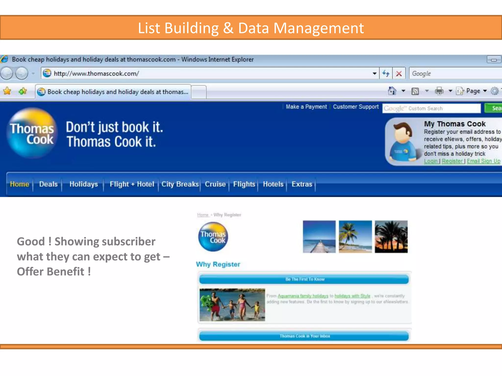  You can utilise space to promote offers and buying information.Long EditorialE-Cards, sale announcement and reminders.  Keep this type of email short and sweet. 