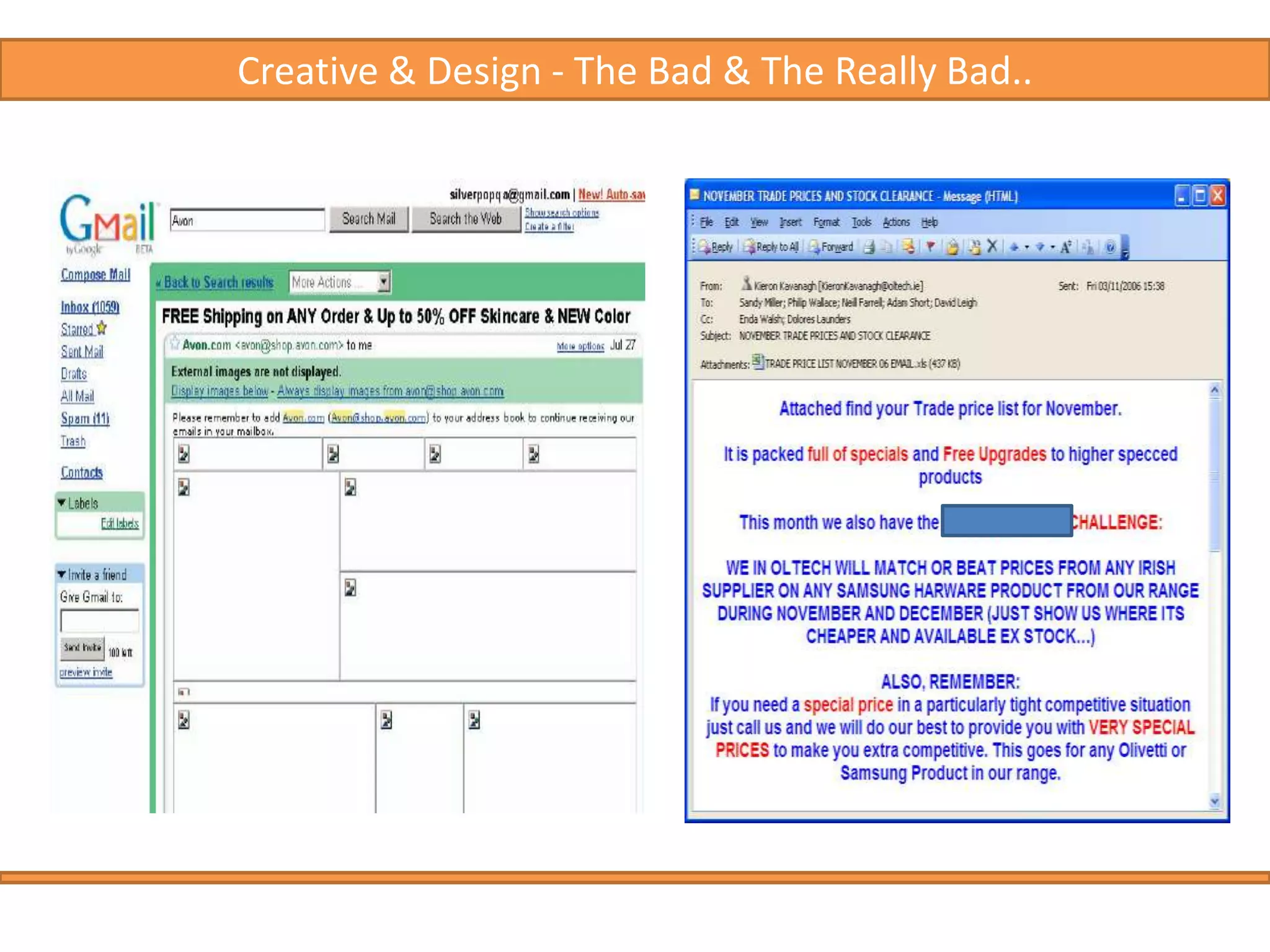  Direct sales driven so your copy should reflect this.Long Promotional