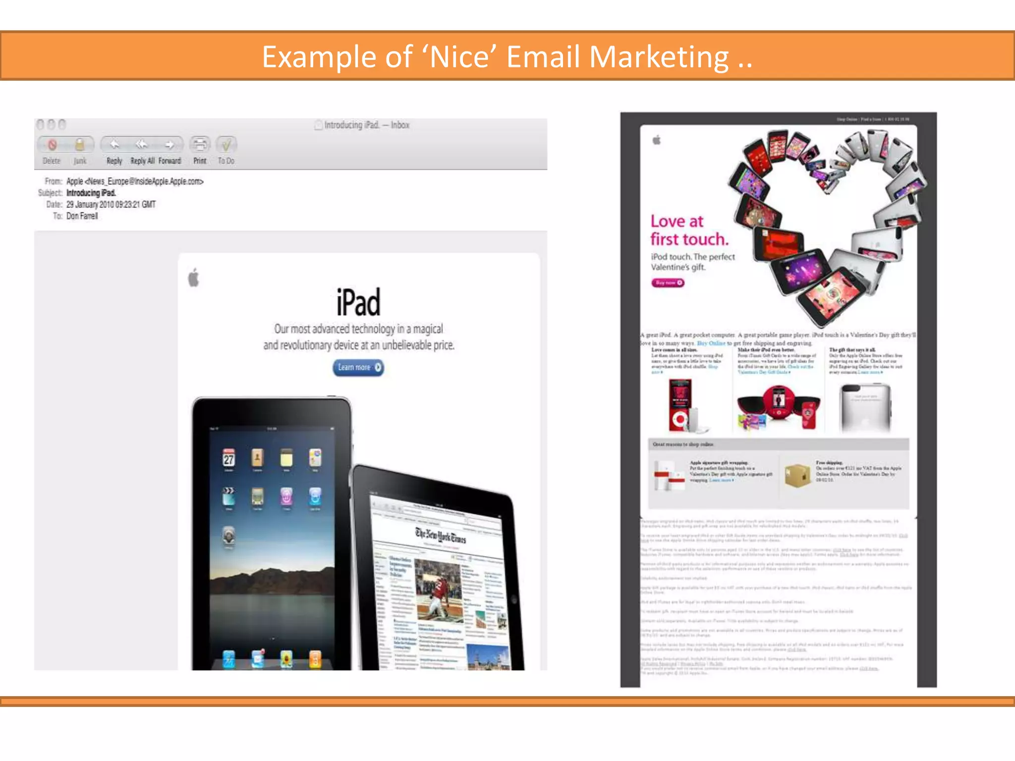 Email Example – Short Promotional – What do you think ?Client: Seat Ireland Campaign: Seat Ibiza Launch Email type: Product OfferCall to action: Book a Test Drive
