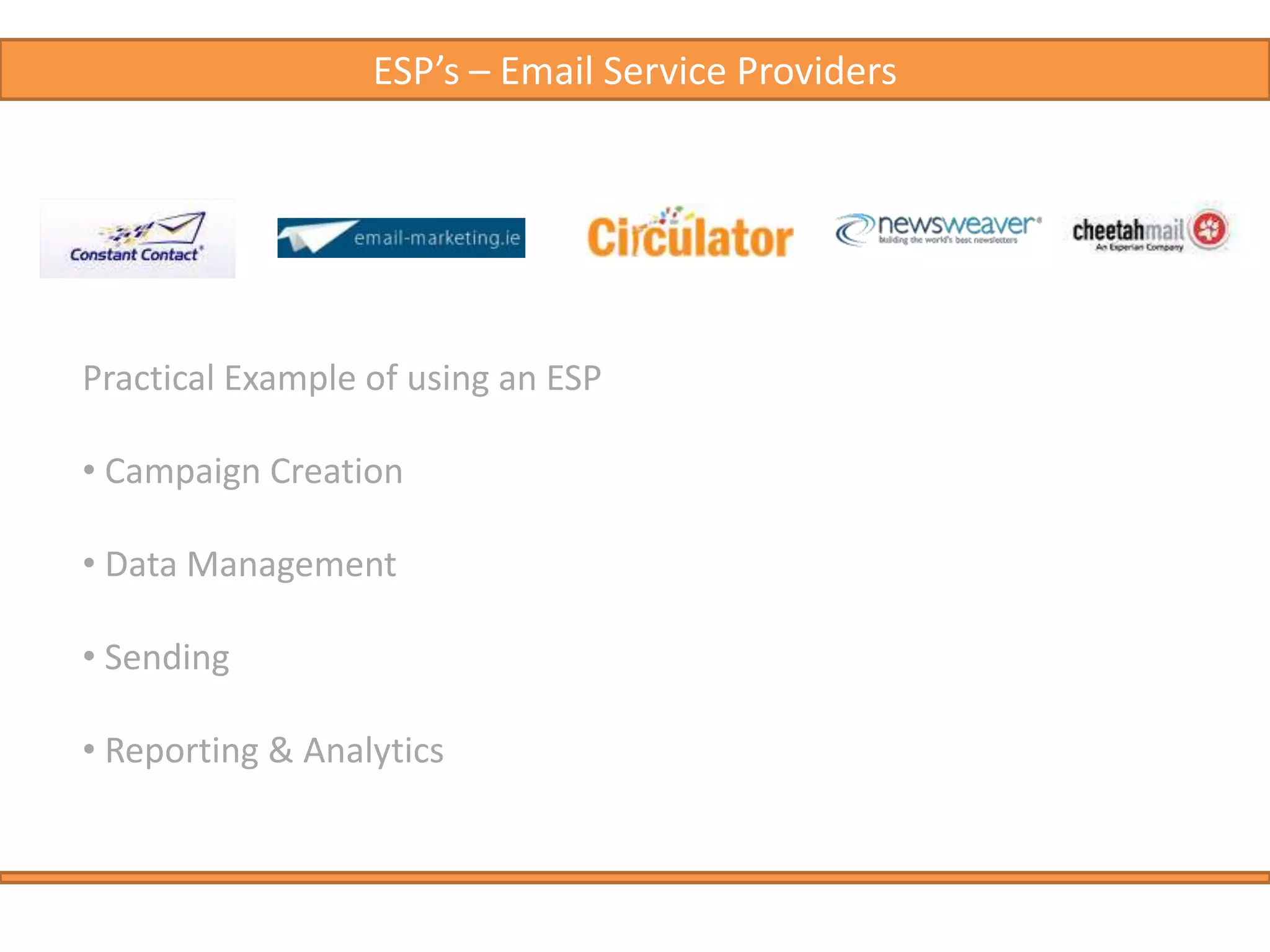 Example of ‘Nice’ Email Marketing ..