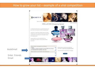  Don’t ask for too much info